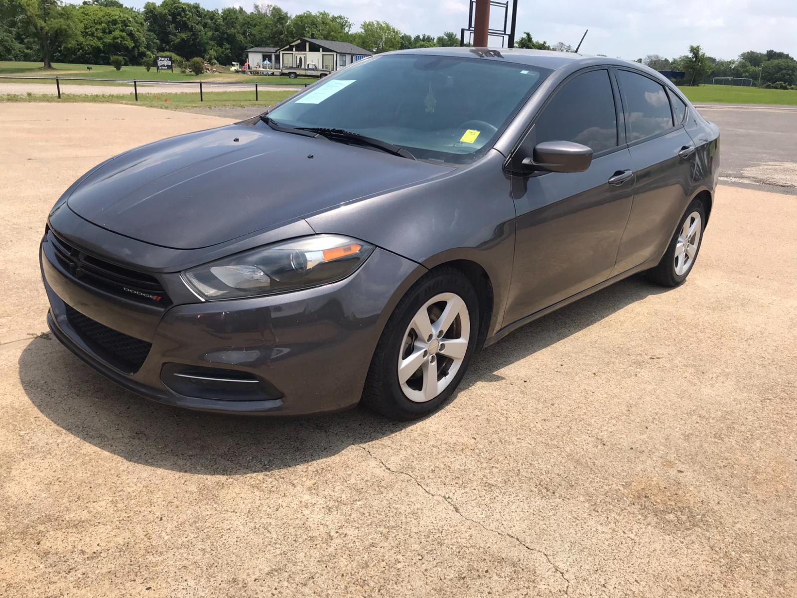 2015 BLACK DODGE DART SXT (1C3CDFBB4FD) with an 2.4L L4 DOHC 16V engine, 6-SPEED AUTOMATIC OR 6-SPEED MANUAL transmission, located at 533 S Seven Points BLVD, Seven Points, TX, 75143, (430) 255-4030, 32.313999, -96.209351 - Photo #0