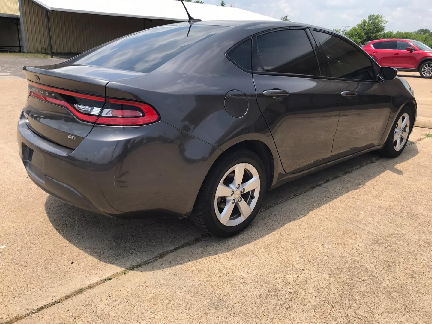 2015 BLACK DODGE DART SXT (1C3CDFBB4FD) with an 2.4L L4 DOHC 16V engine, 6-SPEED AUTOMATIC OR 6-SPEED MANUAL transmission, located at 533 S Seven Points BLVD, Seven Points, TX, 75143, (430) 255-4030, 32.313999, -96.209351 - Photo#1