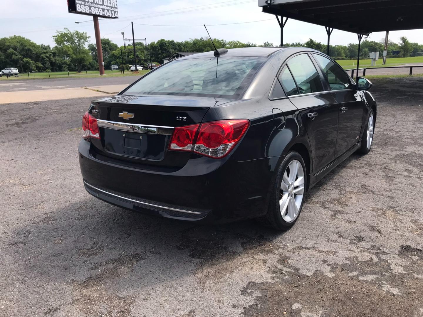 2015 BLACK Chevrolet Cruze LTZ Auto (1G1PG5SB1F7) with an 1.4L L4 DOHC 16V TURBO engine, 6-Speed Automatic transmission, located at 533 S Seven Points BLVD, Seven Points, TX, 75143, (430) 255-4030, 32.313999, -96.209351 - Photo#1