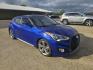 2013 BLUE Hyundai Veloster Base (KMHTC6AEXDU) with an 1.6L L4 DOHC 16V TURBO engine, located at 533 S Seven Points BLVD, Seven Points, TX, 75143, (430) 255-4030, 32.313999, -96.209351 - Photo#1