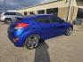 2013 BLUE Hyundai Veloster Base (KMHTC6AEXDU) with an 1.6L L4 DOHC 16V TURBO engine, located at 533 S Seven Points BLVD, Seven Points, TX, 75143, (430) 255-4030, 32.313999, -96.209351 - Photo#2