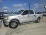2007 SILVER Ford F-150 Lariat SuperCrew 2WD (1FTRW12W77K) with an 4.6L V8 SOHC 16V engine, 4-Speed Automatic Overdrive transmission, located at 607 S Seven Points BLVD, Seven Points, TX, 75143, (430) 255-4030, 32.313934, -96.207932 - Photo#0