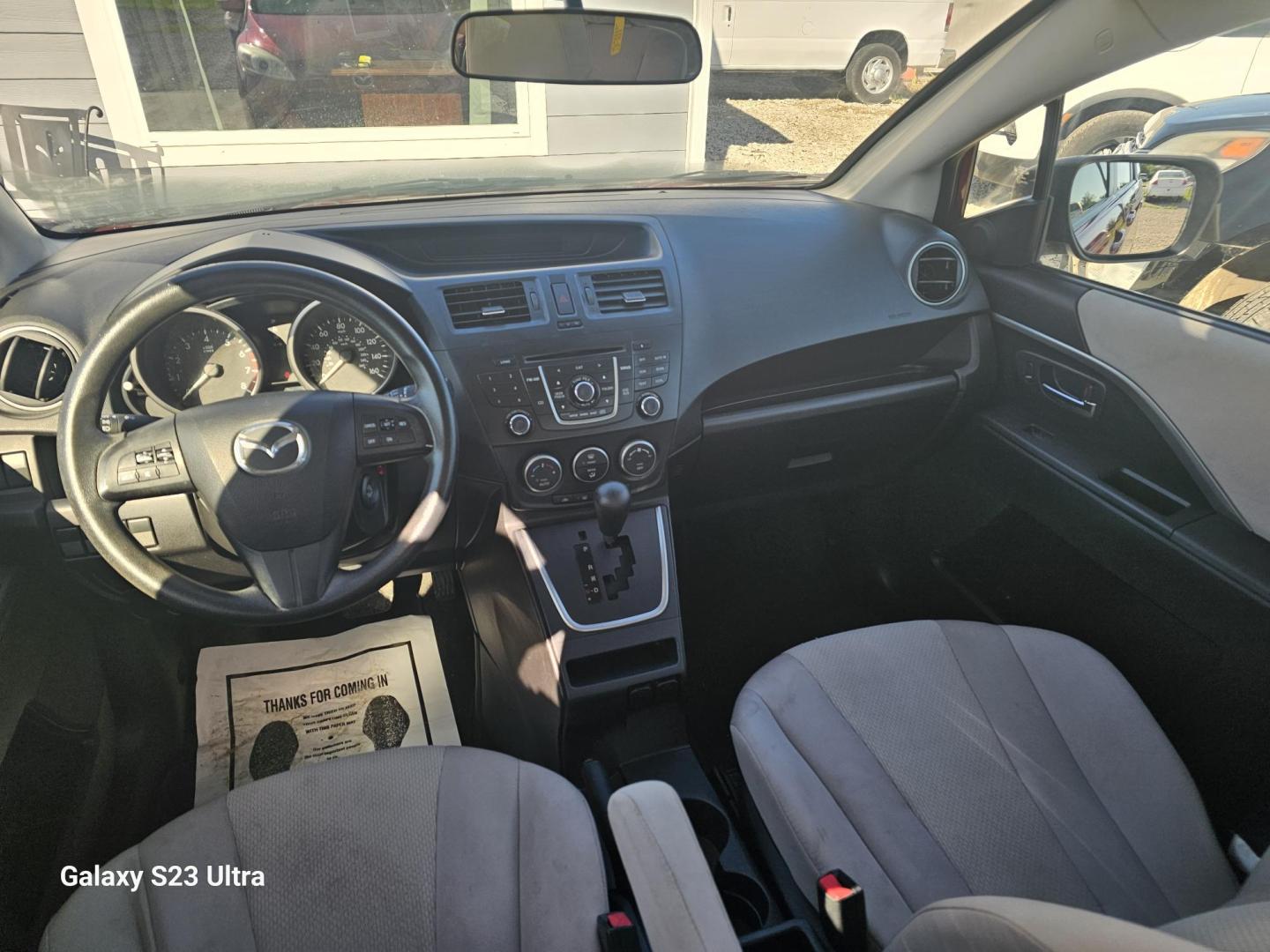 2015 MAROON Mazda MAZDA5 Sport (JM1CW2BL5F0) with an 2.5L L4 DOHC 16V engine, 5-Speed Automatic transmission, located at 607 S Seven Points BLVD, Seven Points, TX, 75143, (430) 255-4030, 32.313934, -96.207932 - Photo#4