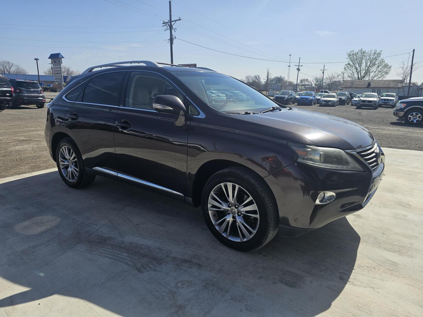 2013 BROWN Lexus RX 350 AWD (2T2BK1BA7DC) with an 3.5L V6 DOHC 24V engine, 5-Speed Automatic transmission, located at 607 S Seven Points BLVD, Seven Points, TX, 75143, (430) 255-4030, 32.313934, -96.207932 - Photo#1