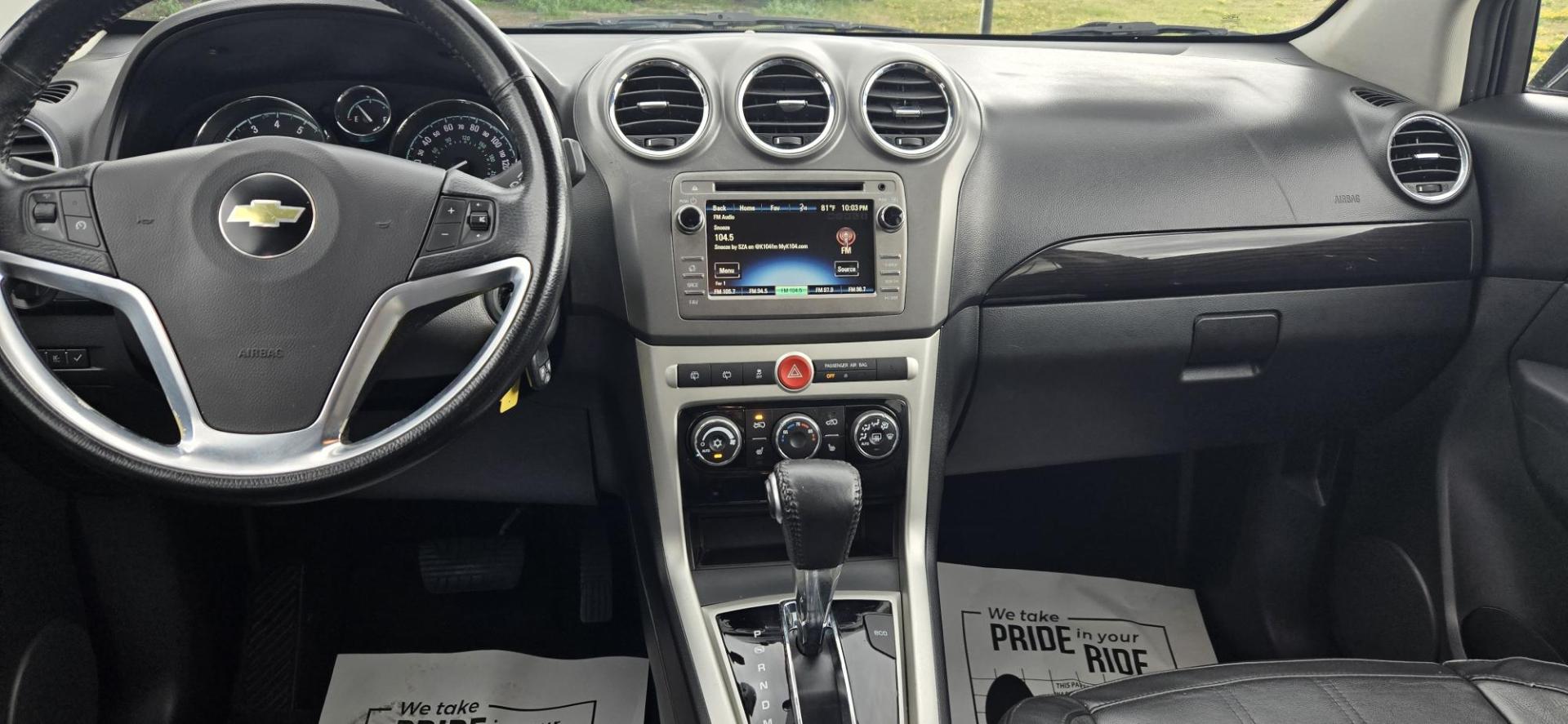 2014 BLACK Chevrolet Captiva Sport 1LT FWD (3GNAL3EKXES) with an 2.4L L4 DOHC 16V FFV engine, 6-Speed Automatic transmission, located at 533 S Seven Points BLVD, Seven Points, TX, 75143, (430) 255-4030, 32.313999, -96.209351 - Photo#6