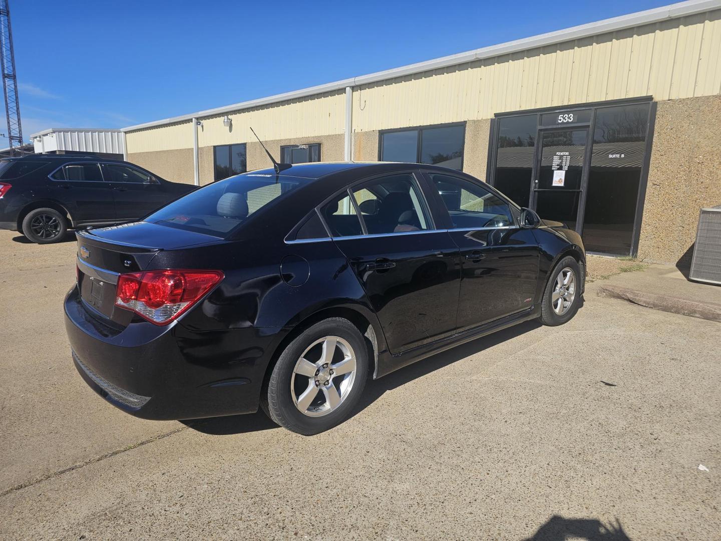 2012 BLACK Chevrolet Cruze 1LT (1G1PF5SC3C7) with an 1.4L L4 DOHC 16V TURBO engine, 6-Speed Automatic transmission, located at 533 S Seven Points BLVD, Seven Points, TX, 75143, (430) 255-4030, 32.313999, -96.209351 - Photo#1