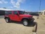 2015 RED Jeep Wrangler Unlimited Sport 4WD (1C4BJWDG3FL) with an 3.6L V6 DOHC 24V FFV engine, located at 533 S Seven Points BLVD, Seven Points, TX, 75143, (430) 255-4030, 32.313999, -96.209351 - Photo#1