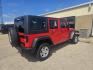 2015 RED Jeep Wrangler Unlimited Sport 4WD (1C4BJWDG3FL) with an 3.6L V6 DOHC 24V FFV engine, located at 533 S Seven Points BLVD, Seven Points, TX, 75143, (430) 255-4030, 32.313999, -96.209351 - Photo#2