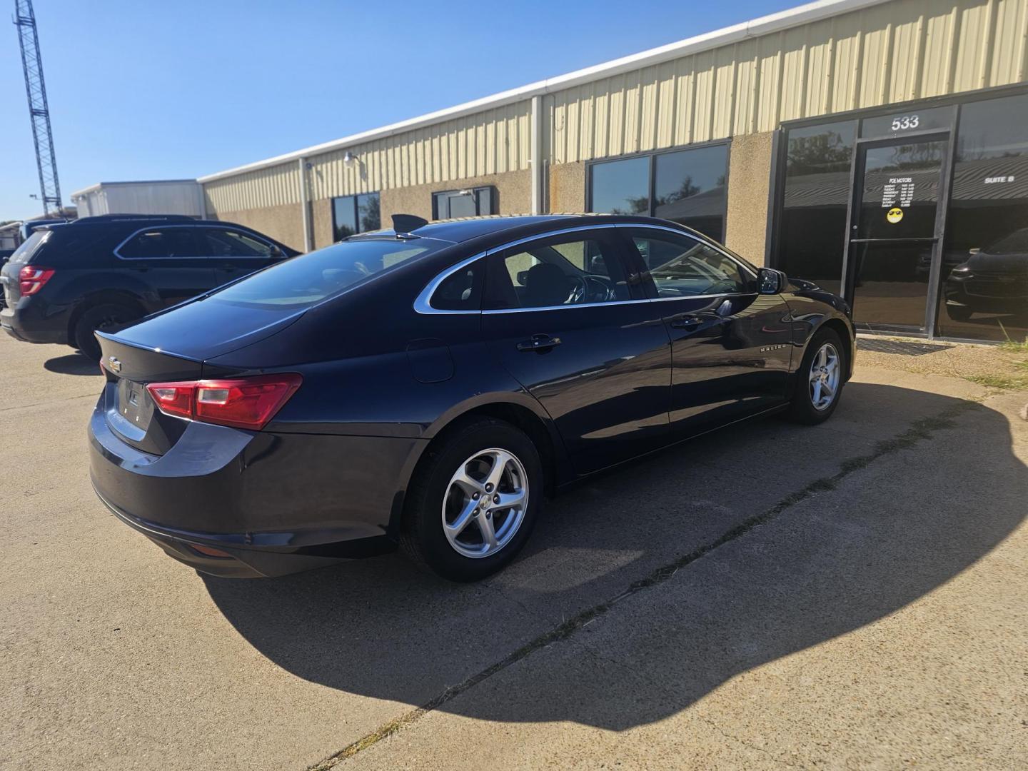 2017 BLUE Chevrolet Malibu LS (1G1ZB5ST0HF) with an 1.5L L4 DOHC 16V engine, 6A transmission, located at 533 S Seven Points BLVD, Seven Points, TX, 75143, (430) 255-4030, 32.313999, -96.209351 - Photo#2