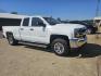 2017 WHITE Chevrolet Silverado 1500 Work Truck Double Cab 4WD (1GCVKNEC8HZ) with an 5.3L V8 OHV 16V engine, 6A transmission, located at 533 S Seven Points BLVD, Seven Points, TX, 75143, (430) 255-4030, 32.313999, -96.209351 - Photo#1