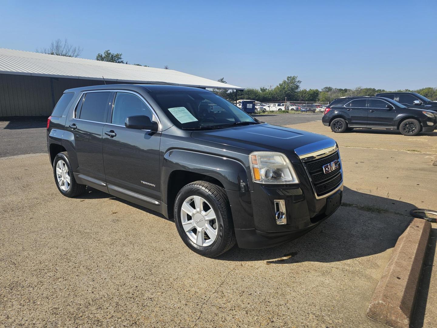 2013 GRAY GMC Terrain SLE1 FWD (2GKALMEK7D6) with an 2.4L L4 DOHC 16V FFV engine, 6-Speed Automatic transmission, located at 533 S Seven Points BLVD, Seven Points, TX, 75143, (430) 255-4030, 32.313999, -96.209351 - Photo#1