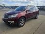 2017 RED Chevrolet Traverse 1LT FWD (1GNKRGKD2HJ) with an 3.6L V6 DOHC 24V engine, 6A transmission, located at 533 S Seven Points BLVD, Seven Points, TX, 75143, (430) 255-4030, 32.313999, -96.209351 - Photo#0