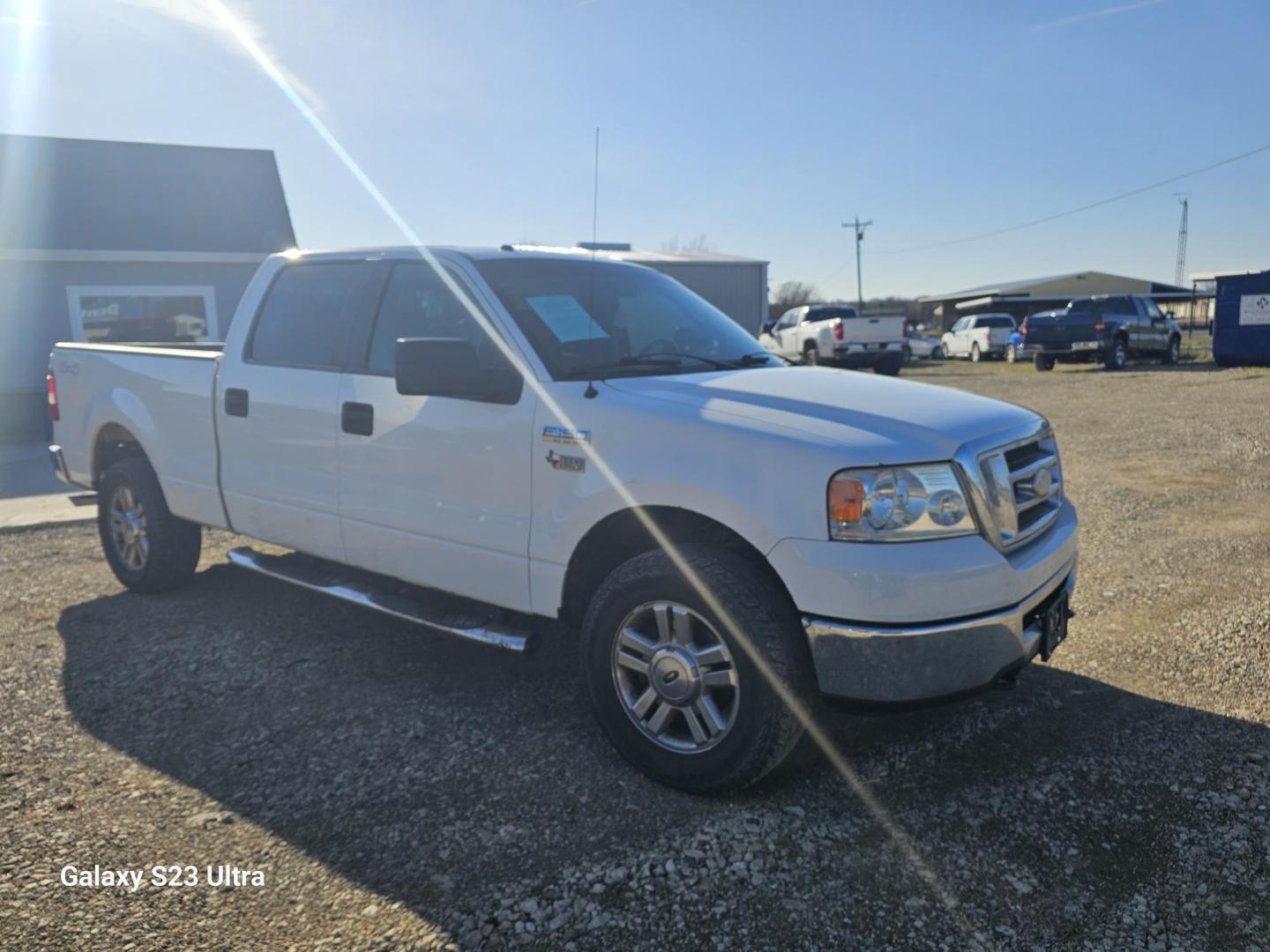 2007 WHITE Ford F-150 FX4 SuperCrew (1FTPW14V47K) with an 5.4L V8 SOHC 24V FFV engine, 4-Speed Automatic Overdrive transmission, located at 607 S Seven Points BLVD, Seven Points, TX, 75143, (430) 255-4030, 32.313934, -96.207932 - Photo#1