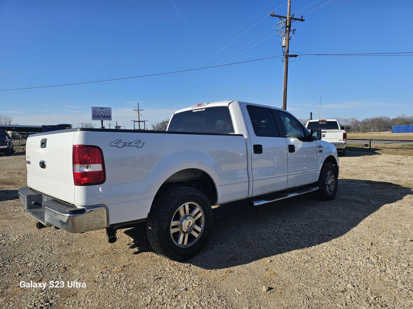 2007 WHITE Ford F-150 FX4 SuperCrew (1FTPW14V47K) with an 5.4L V8 SOHC 24V FFV engine, 4-Speed Automatic Overdrive transmission, located at 607 S Seven Points BLVD, Seven Points, TX, 75143, (430) 255-4030, 32.313934, -96.207932 - Photo#2