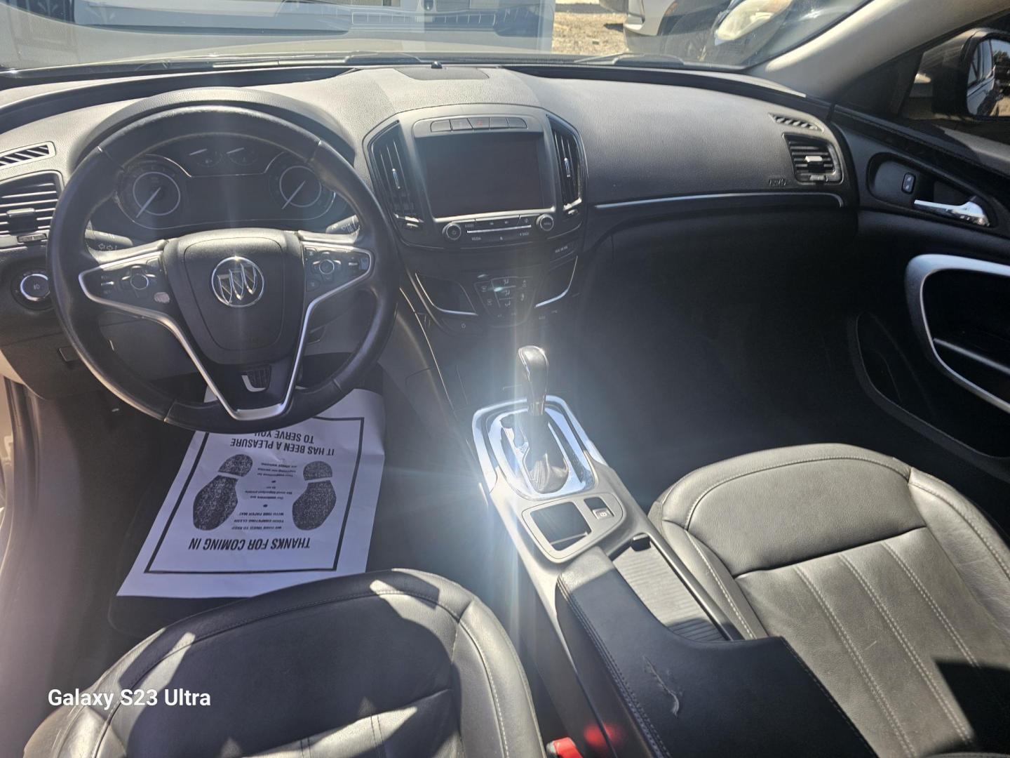 2017 GRAY Buick Regal Turbo AWD (2G4GL5EX5H9) with an 2.0L L4 DOHC 16V TURBO engine, 6A transmission, located at 607 S Seven Points BLVD, Seven Points, TX, 75143, (430) 255-4030, 32.313934, -96.207932 - Photo#4