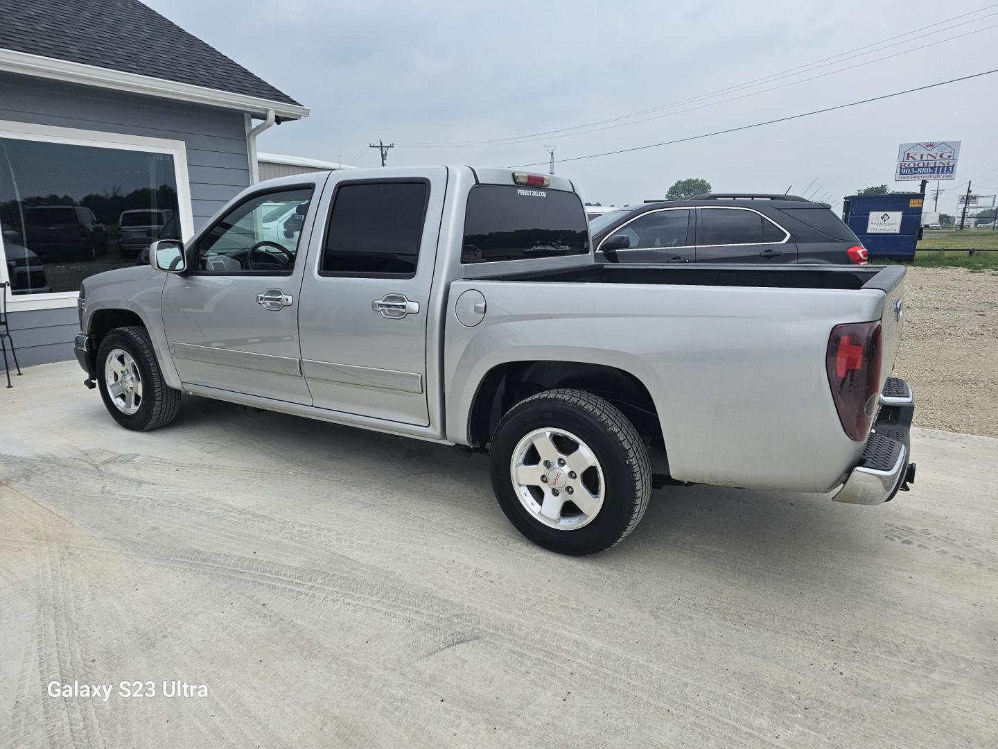 2012 SILVER GMC Canyon SLE Crew Cab 2WD (1GTD5MFE8C8) with an 3.7L L5 DOHC 20V engine, located at 607 S Seven Points BLVD, Seven Points, TX, 75143, (430) 255-4030, 32.313934, -96.207932 - Photo#3
