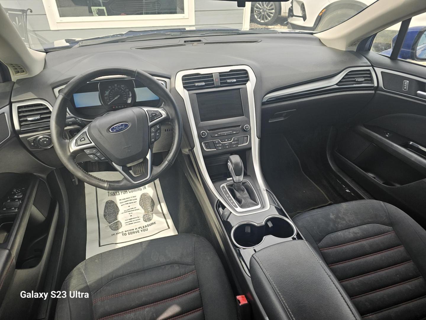 2016 BLUE Ford Fusion SE (3FA6P0H77GR) with an 2.5L L4 DOHC 16V engine, 6-Speed Automatic transmission, located at 607 S Seven Points BLVD, Seven Points, TX, 75143, (430) 255-4030, 32.313934, -96.207932 - Photo#4