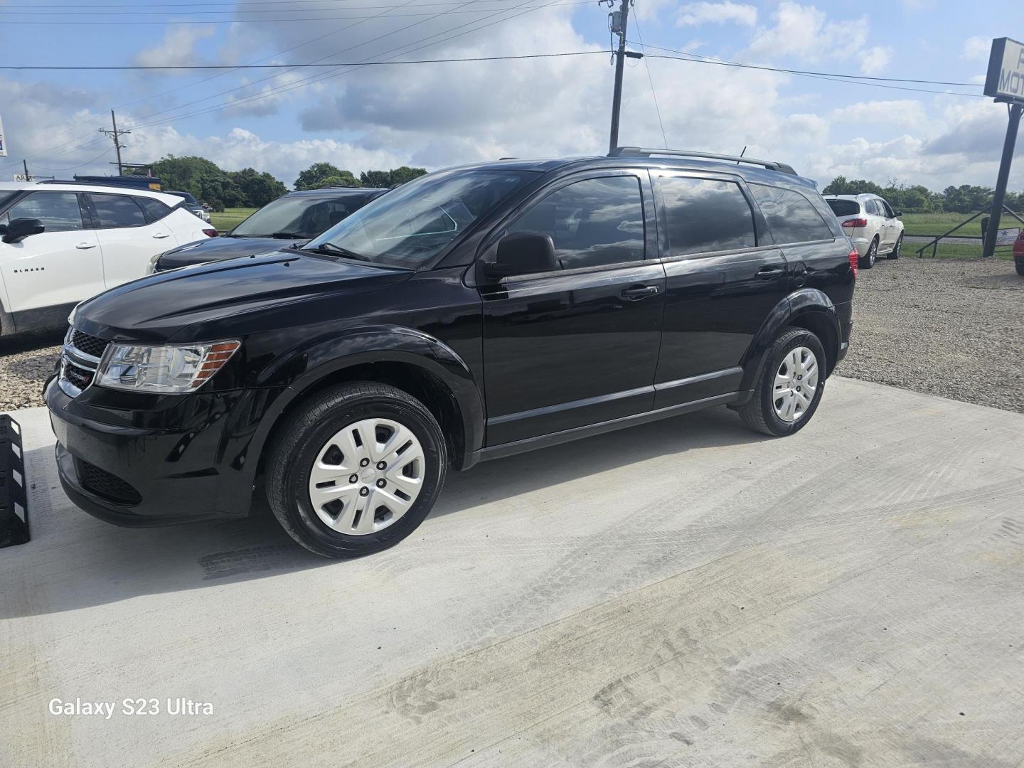 2016 BLACK Dodge Journey SE (3C4PDCAB5GT) with an 2.4L L4 DOHC 16V engine, 4A transmission, located at 607 S Seven Points BLVD, Seven Points, TX, 75143, (430) 255-4030, 32.313934, -96.207932 - Photo#0