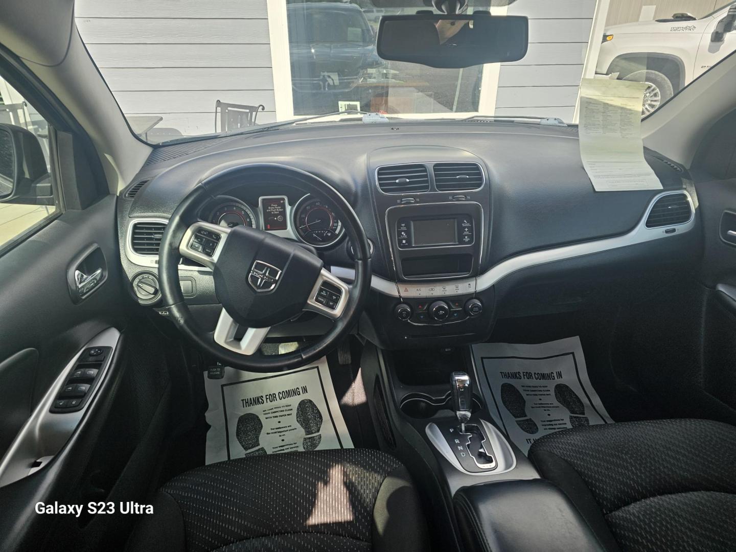 2016 BLACK Dodge Journey SE (3C4PDCAB5GT) with an 2.4L L4 DOHC 16V engine, 4A transmission, located at 607 S Seven Points BLVD, Seven Points, TX, 75143, (430) 255-4030, 32.313934, -96.207932 - Photo#4
