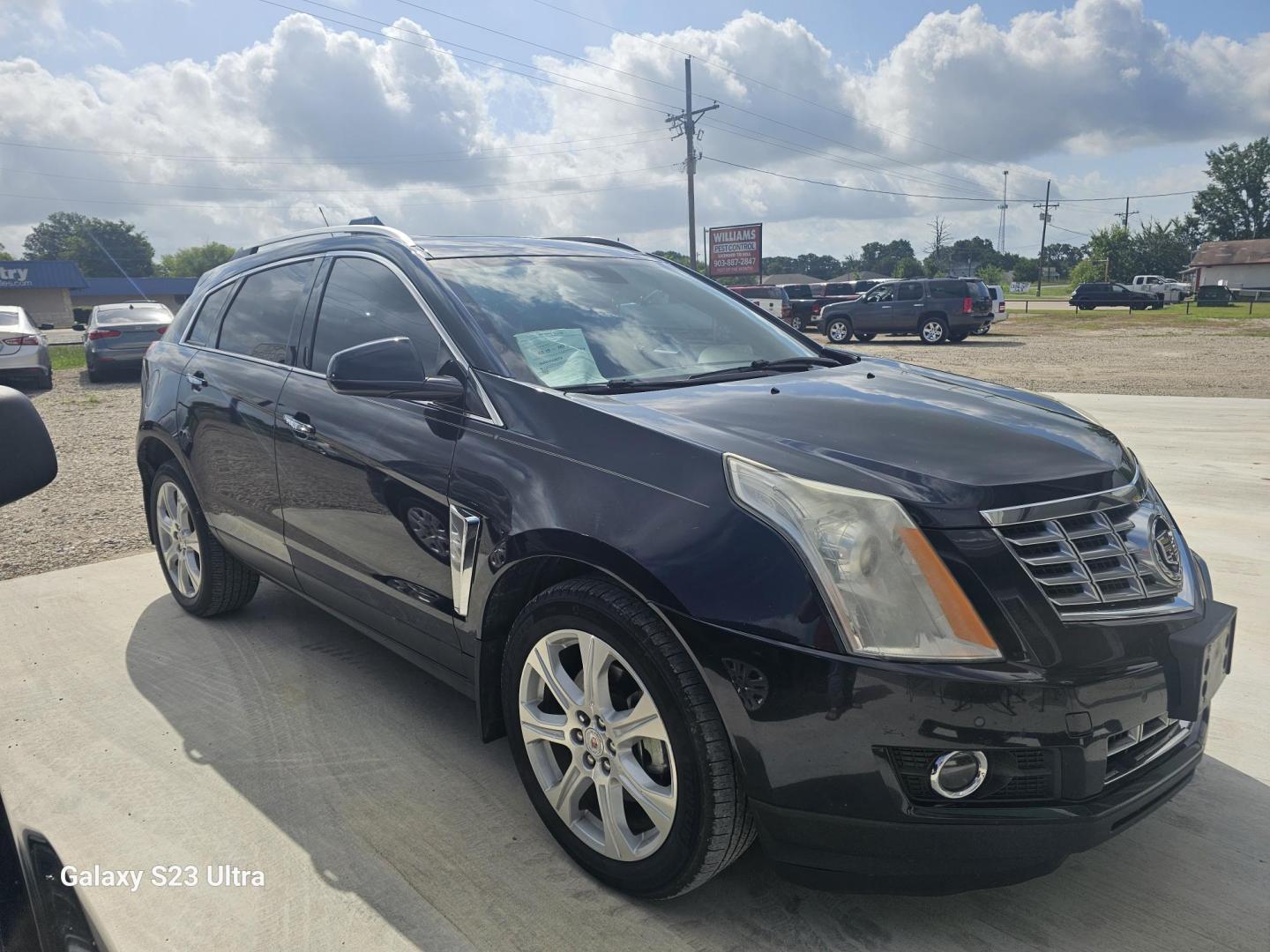 2015 BLUE Cadillac SRX Performance Collection FWD (3GYFNCE33FS) with an 3.6L V6 DOHC 24V FFV engine, 6-Speed Automatic transmission, located at 607 S Seven Points BLVD, Seven Points, TX, 75143, (430) 255-4030, 32.313934, -96.207932 - Photo#1