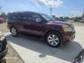 2010 MAROON Nissan Armada SE 2WD (5N1BA0NDXAN) with an 5.6L V8 DOHC 32V FFV engine, 5-Speed Automatic transmission, located at 607 S Seven Points BLVD, Seven Points, TX, 75143, (430) 255-4030, 32.313934, -96.207932 - Photo#1