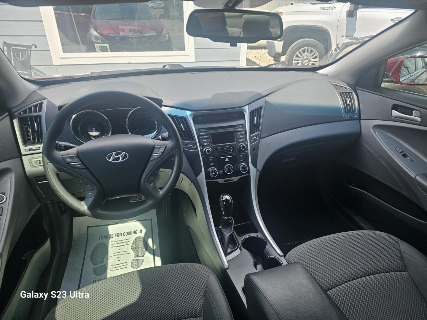 2014 MAROON Hyundai Sonata GLS (5NPEB4ACXEH) with an 2.4L L4 DOHC 16V engine, 6-Speed Automatic transmission, located at 607 S Seven Points BLVD, Seven Points, TX, 75143, (430) 255-4030, 32.313934, -96.207932 - Photo#4