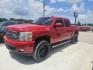 2007 RED Chevrolet Silverado 1500 LT1 Crew Cab 4WD (3GCEK13M67G) with an 5.3L V8 OHV 16V engine, 4-Speed Automatic Overdrive transmission, located at 607 S Seven Points BLVD, Seven Points, TX, 75143, (430) 255-4030, 32.313934, -96.207932 - Photo#0