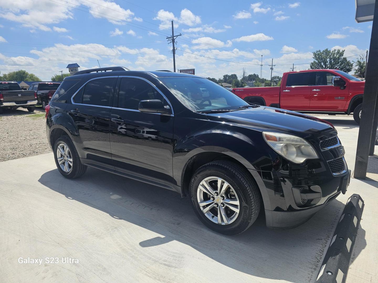 2013 BLACK Chevrolet Equinox 1LT 2WD (2GNALDEK5D6) with an 2.4L L4 DOHC 16V engine, 6-Speed Automatic transmission, located at 607 S Seven Points BLVD, Seven Points, TX, 75143, (430) 255-4030, 32.313934, -96.207932 - Photo#1