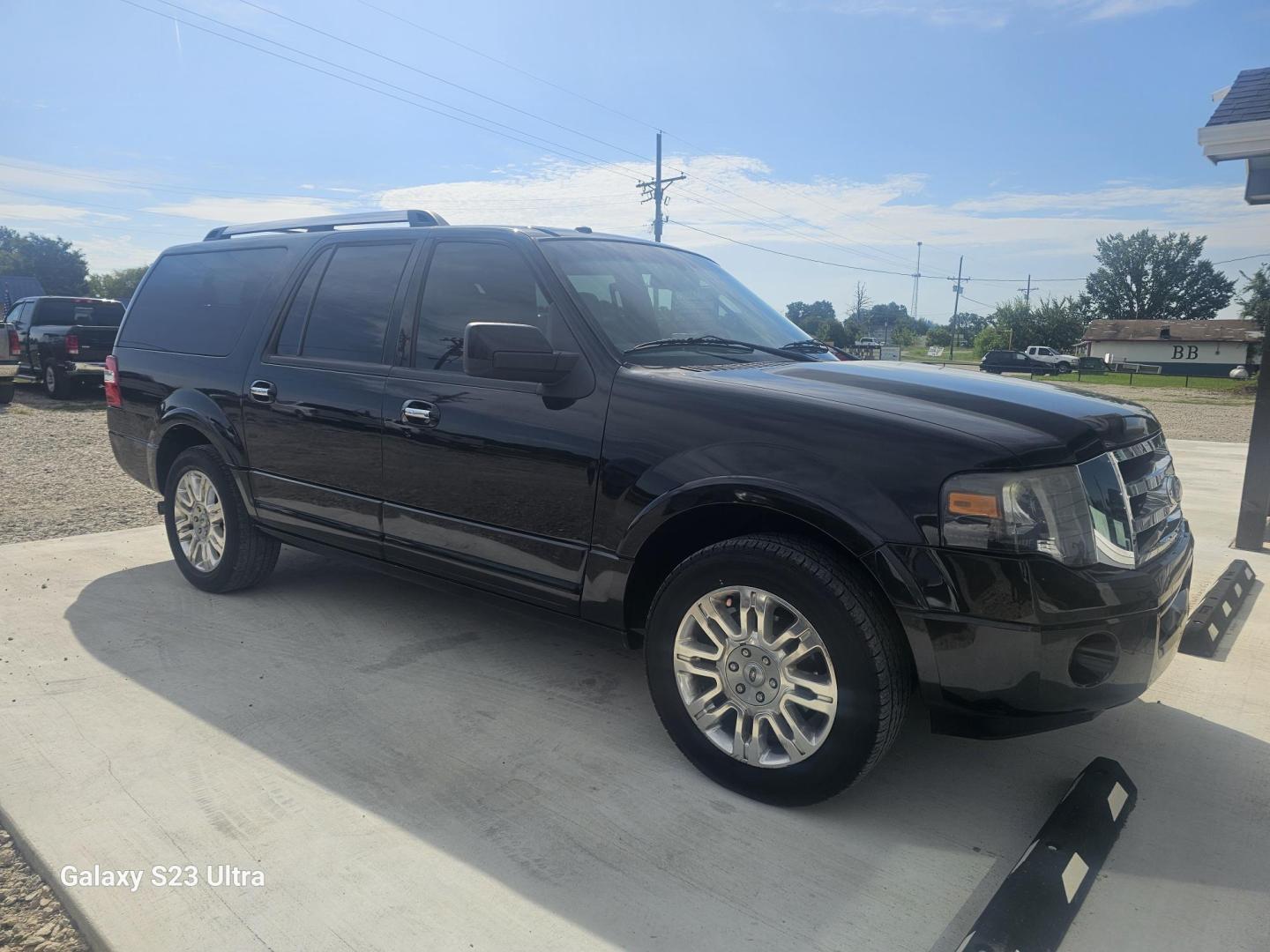 2014 BLACK Ford Expedition EL Limited 2WD (1FMJK1K5XEE) with an 5.4L V8 SOHC 16V FFV engine, 6-Speed Automatic transmission, located at 607 S Seven Points BLVD, Seven Points, TX, 75143, (430) 255-4030, 32.313934, -96.207932 - Photo#1
