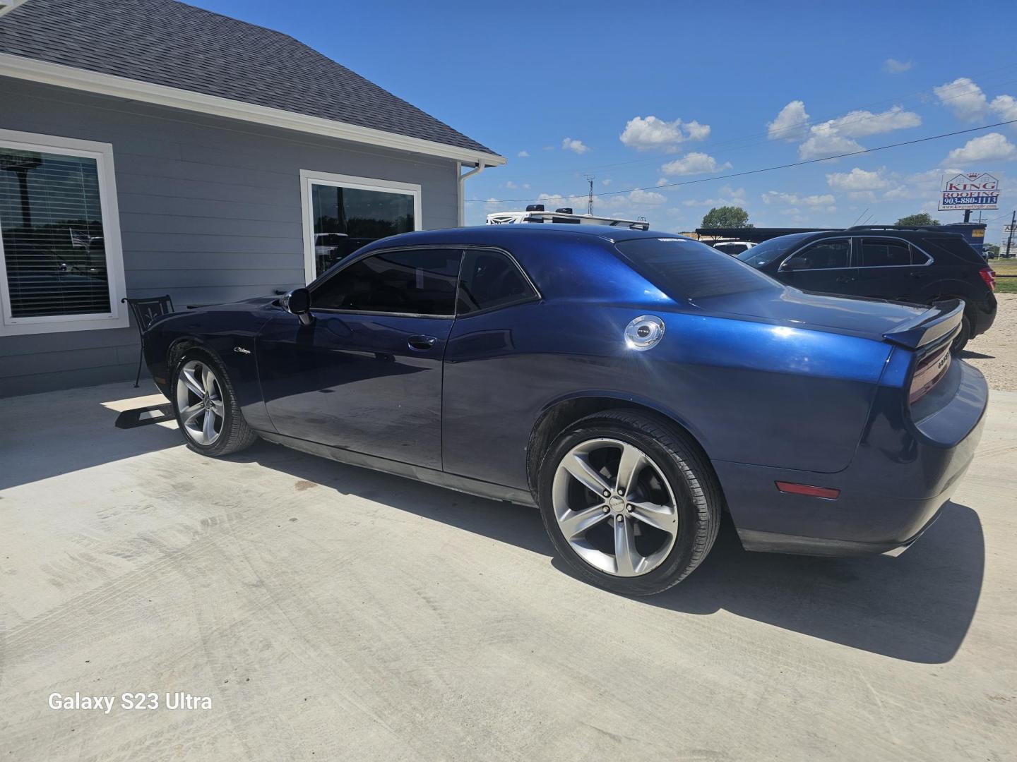 2014 BLUE Dodge Challenger SXT (2C3CDYAG5EH) with an 3.6L V6 DOHC 24V engine, 5-Speed Automatic transmission, located at 607 S Seven Points BLVD, Seven Points, TX, 75143, (430) 255-4030, 32.313934, -96.207932 - Photo#3