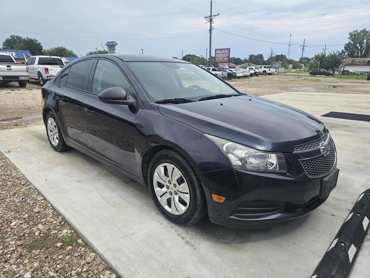 2014 BLUE Chevrolet Cruze LS Auto (1G1PA5SH7E7) with an 1.8L L4 DOHC 16V FFV engine, 6-Speed Automatic transmission, located at 607 S Seven Points BLVD, Seven Points, TX, 75143, (430) 255-4030, 32.313934, -96.207932 - Photo#1