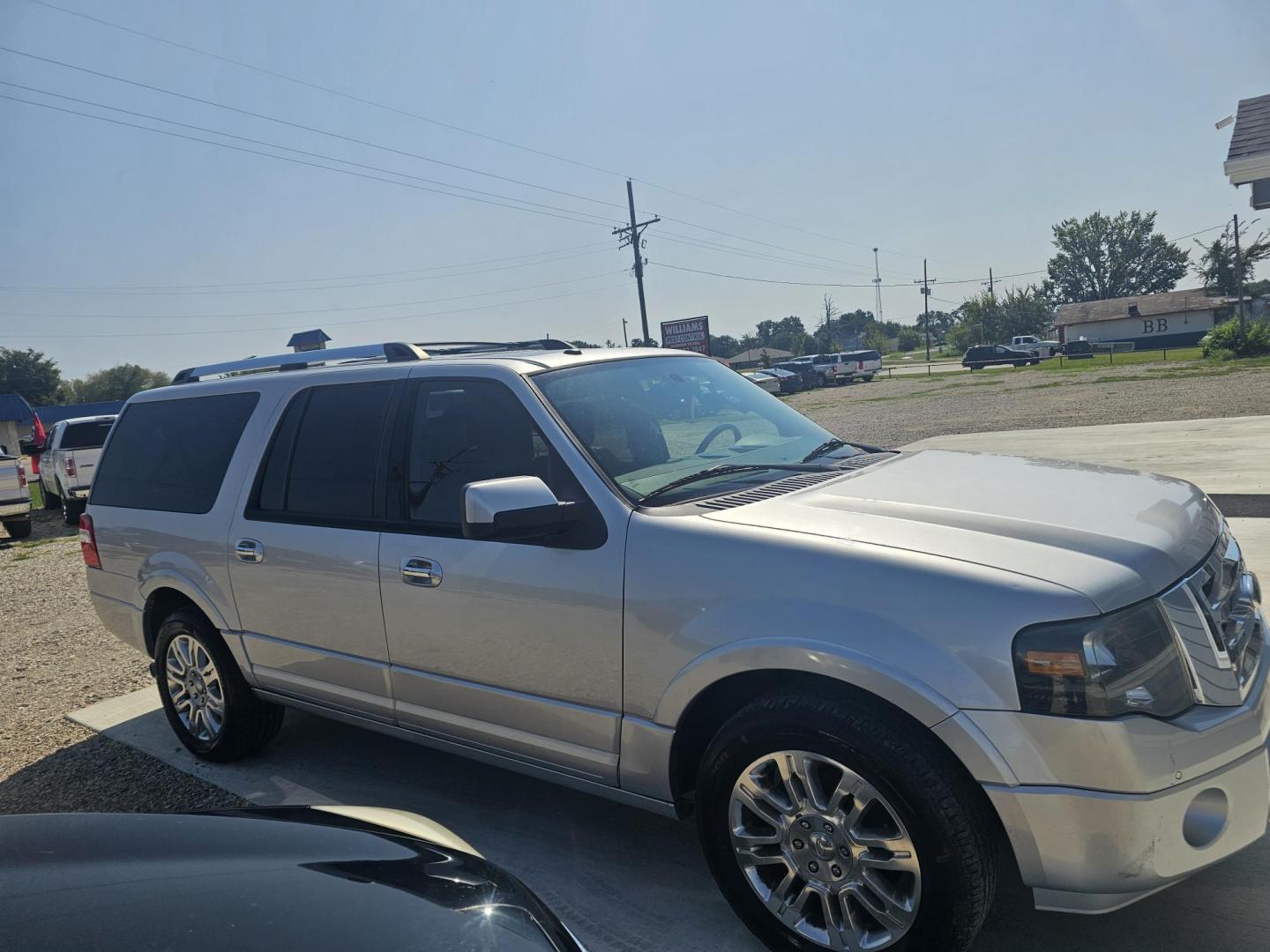 2012 SILVER Ford Expedition EL Limited 2WD (1FMJK1K50CE) with an 5.4L V8 SOHC 16V FFV engine, 6-Speed Automatic transmission, located at 607 S Seven Points BLVD, Seven Points, TX, 75143, (430) 255-4030, 32.313934, -96.207932 - Photo#1