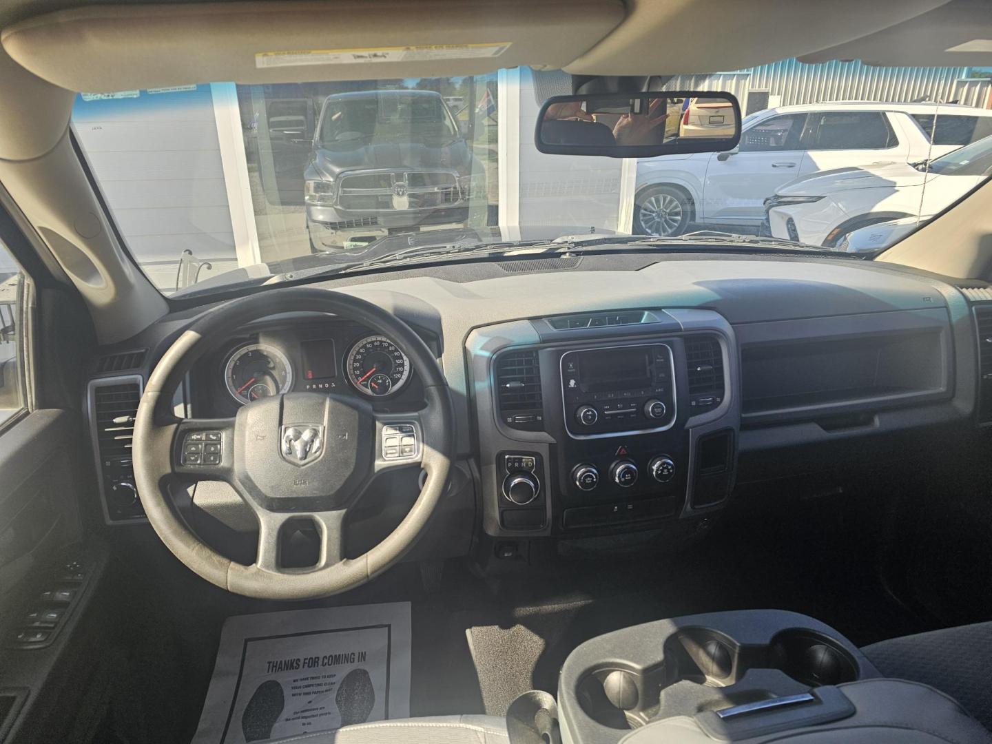 2019 GRAY RAM 1500 Tradesman Quad Cab 2WD (1C6RR6FG8KS) with an 3.6L V6 DOHC 24V FFV engine, 8A transmission, located at 607 S Seven Points BLVD, Seven Points, TX, 75143, (430) 255-4030, 32.313934, -96.207932 - Photo#4