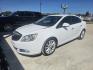 2013 WHITE Buick Verano Base (1G4PP5SK1D4) with an 2.4L L4 DOHC 16V FFV engine, 6-Speed Automatic transmission, located at 607 S Seven Points BLVD, Seven Points, TX, 75143, (430) 255-4030, 32.313934, -96.207932 - Photo#0