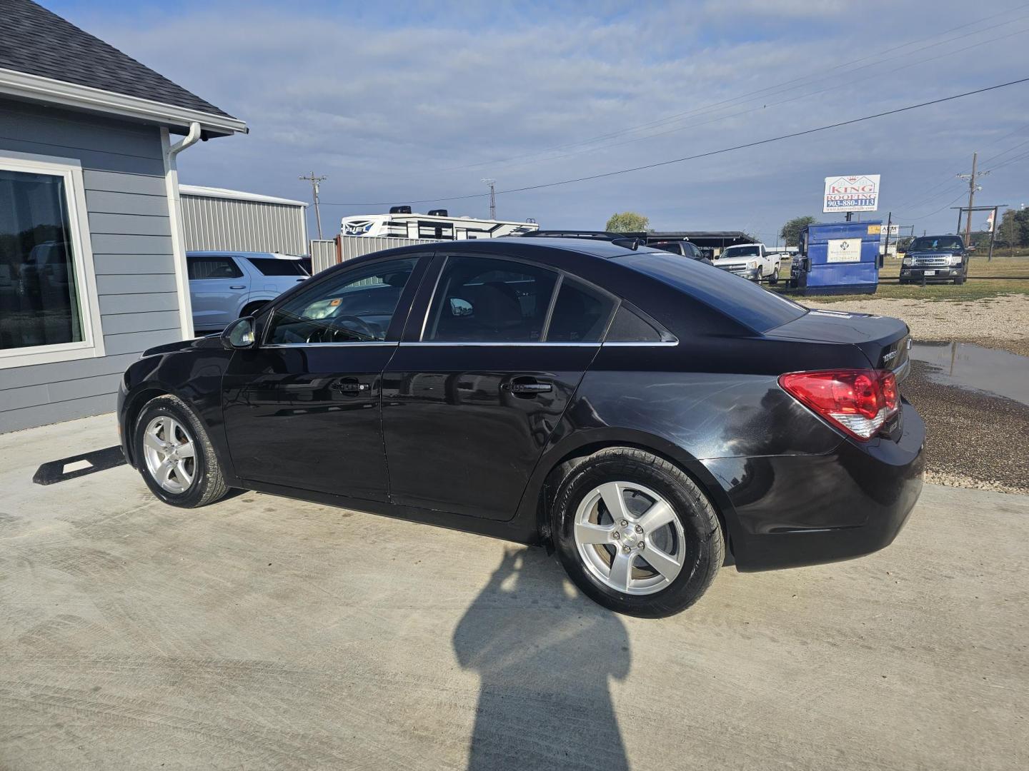 2014 BLUE Chevrolet Cruze 1LT Auto (1G1PC5SB8E7) with an 1.4L L4 DOHC 16V TURBO engine, 6-Speed Automatic transmission, located at 607 S Seven Points BLVD, Seven Points, TX, 75143, (430) 255-4030, 32.313934, -96.207932 - Photo#3