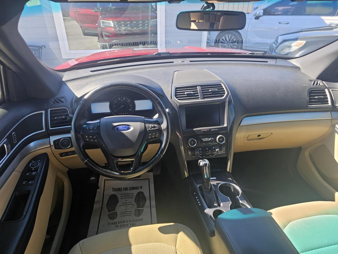 2016 MAROON Ford Explorer XLT FWD (1FM5K7D87GG) with an 3.5L V6 DOHC 24V engine, 6-Speed Automatic transmission, located at 607 S Seven Points BLVD, Seven Points, TX, 75143, (430) 255-4030, 32.313934, -96.207932 - Photo#4