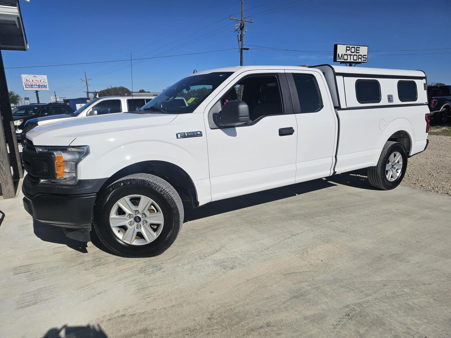 2020 WHITE Ford F-150 XLT SuperCab 6.5-ft. 2WD (1FTFX1C56LK) with an 5.0L V8 OHV 16V engine, 6A transmission, located at 607 S Seven Points BLVD, Seven Points, TX, 75143, (430) 255-4030, 32.313934, -96.207932 - Photo#0