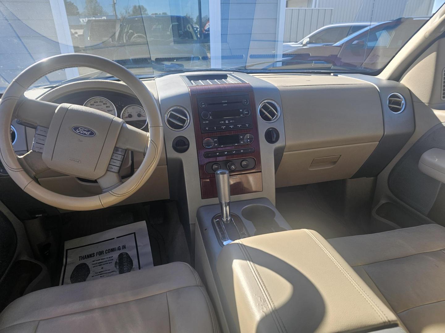 2007 BLUE Ford F-150 Lariat SuperCrew 2WD (1FTPW12507K) with an 5.4L V6 SOHC 16V engine, 4-Speed Automatic Overdrive transmission, located at 607 S Seven Points BLVD, Seven Points, TX, 75143, (430) 255-4030, 32.313934, -96.207932 - Photo#4