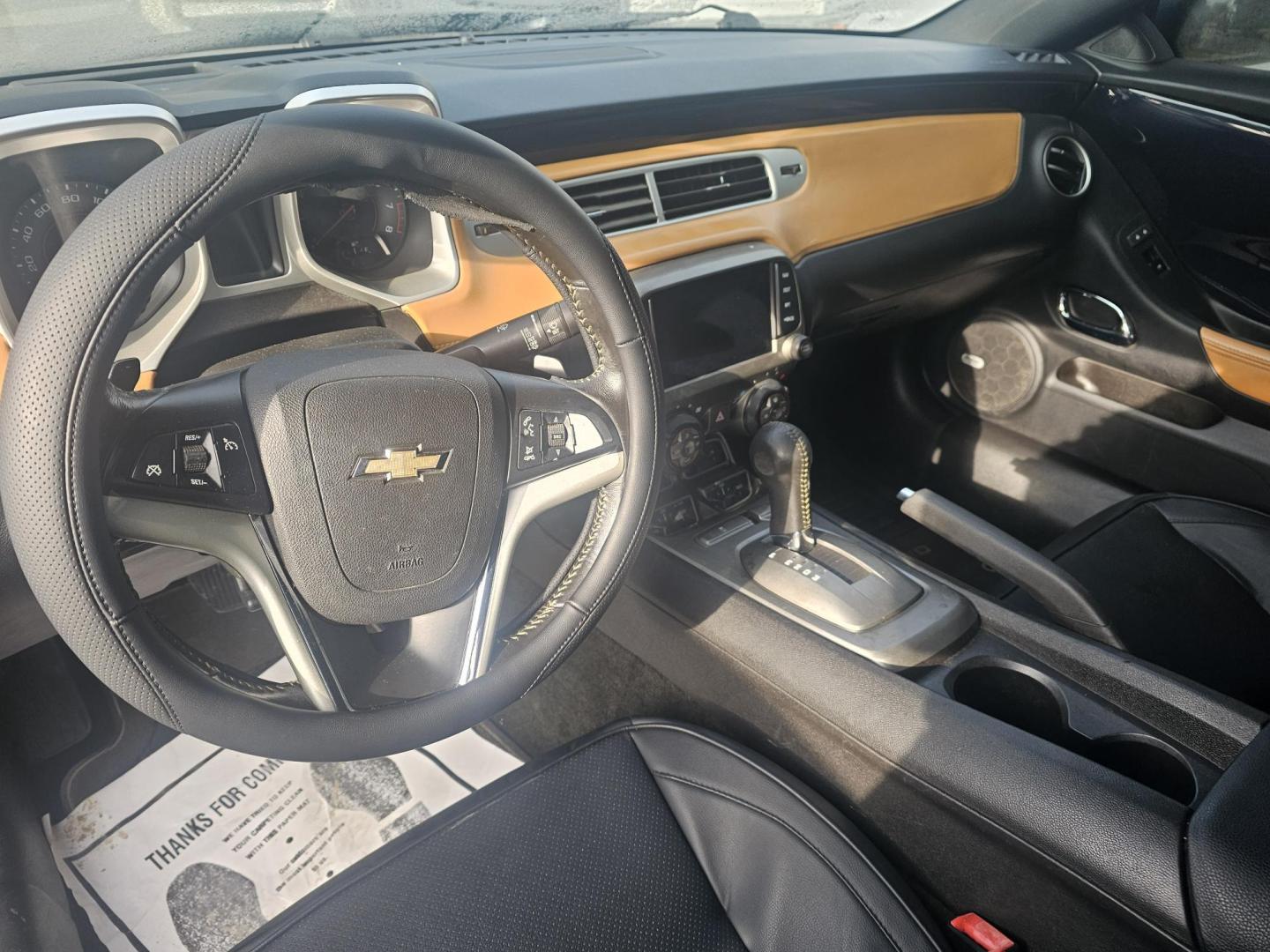 2013 BLUE Chevrolet Camaro Coupe 2LT (2G1FC1E32D9) with an 3.6L V6 DOHC 24V FFV engine, 6-Speed Automatic transmission, located at 607 S Seven Points BLVD, Seven Points, TX, 75143, (430) 255-4030, 32.313934, -96.207932 - Photo#4