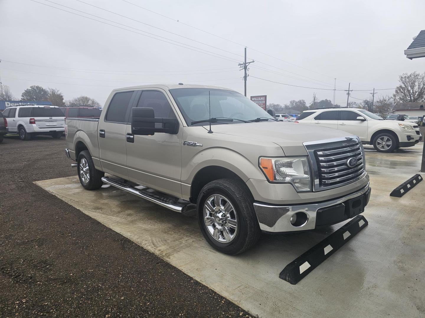2010 TAN Ford F-150 Lariat SuperCrew 5.5-ft. Bed 2WD (1FTEW1C80AF) with an 4.6L V8 SOHC 24V engine, 4-Speed Automatic transmission, located at 607 S Seven Points BLVD, Seven Points, TX, 75143, (430) 255-4030, 32.313934, -96.207932 - Photo#1