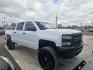 2014 WHITE Chevrolet Silverado 1500 Work Truck 1WT Crew Cab 4WD (3GCUKPEH9EG) with an 4.3L V6 OHV 12V engine, 6-Speed Automatic transmission, located at 607 S Seven Points BLVD, Seven Points, TX, 75143, (430) 255-4030, 32.313934, -96.207932 - Photo#1
