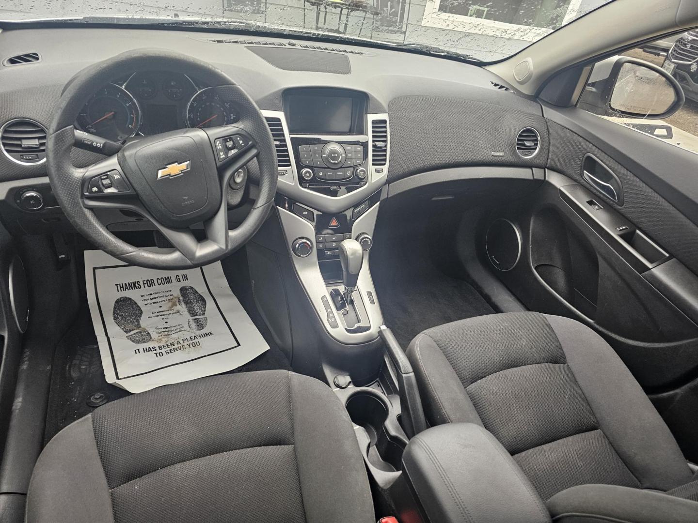 2015 SILVER Chevrolet Cruze 1LT Auto (1G1PC5SB4F7) with an 1.4L L4 DOHC 16V TURBO engine, 6-Speed Automatic transmission, located at 607 S Seven Points BLVD, Seven Points, TX, 75143, (430) 255-4030, 32.313934, -96.207932 - Photo#4