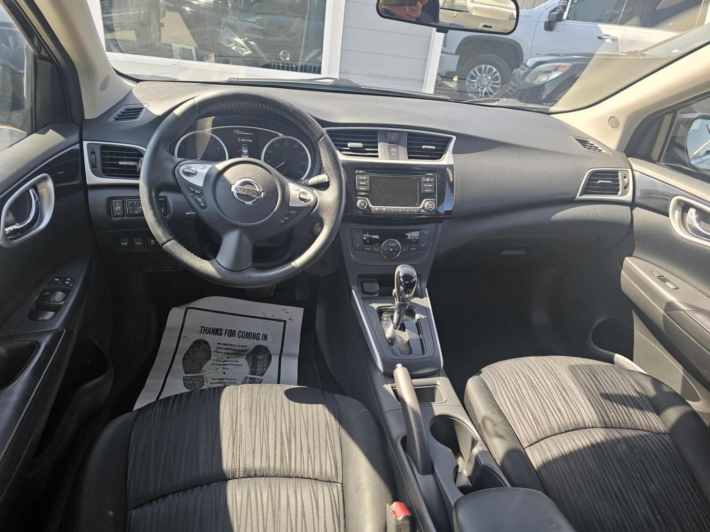 2018 BLACK Nissan Sentra S CVT (3N1AB7AP8JL) with an 1.8L L4 SFI DOHC 16V engine, CVT transmission, located at 607 S Seven Points BLVD, Seven Points, TX, 75143, (430) 255-4030, 32.313934, -96.207932 - Photo#4