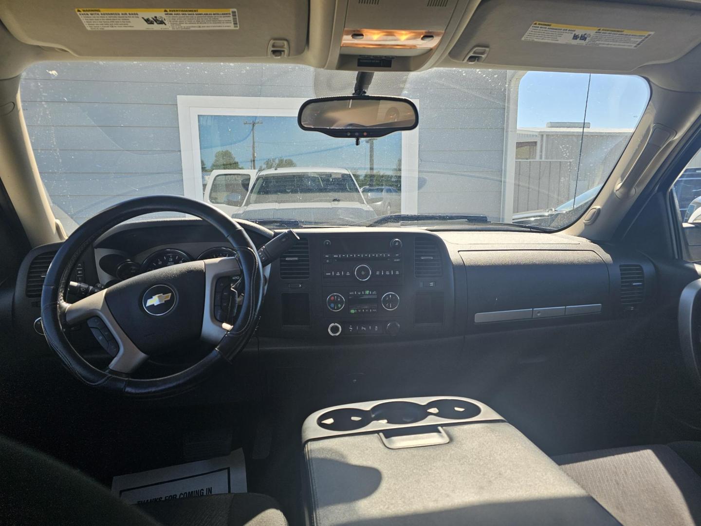 2013 WHITE Chevrolet Silverado 1500 LT Crew Cab 2WD (3GCPCSE06DG) with an 5.3L V8 OHV 16V FFV engine, 6-Speed Automatic transmission, located at 607 S Seven Points BLVD, Seven Points, TX, 75143, (430) 255-4030, 32.313934, -96.207932 - Photo#4