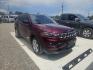 2022 MAROON Jeep Compass Latitude FWD (3C4NJCBB9NT) with an 2.4L L4 DOHC 16V engine, located at 607 S Seven Points BLVD, Seven Points, TX, 75143, (430) 255-4030, 32.313934, -96.207932 - Photo#1