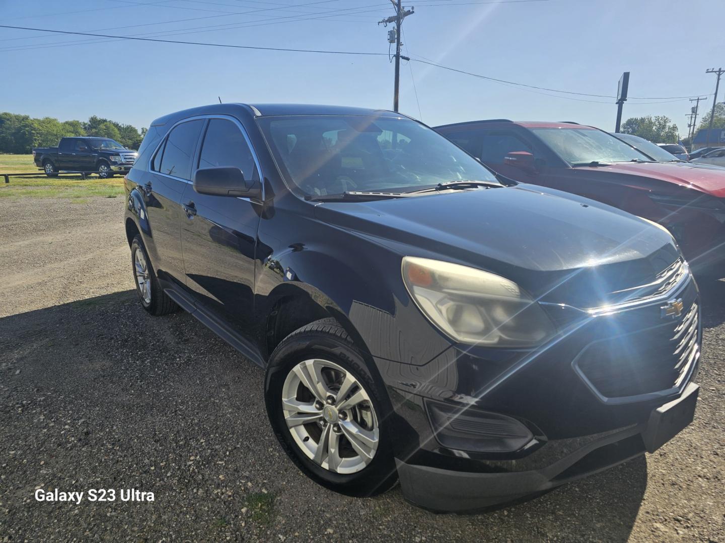 2016 BLACK Chevrolet Equinox LS 2WD (2GNALBEKXG1) with an 2.4L L4 DOHC 16V FFV engine, 6A transmission, located at 607 S Seven Points BLVD, Seven Points, TX, 75143, (430) 255-4030, 32.313934, -96.207932- Photo#1