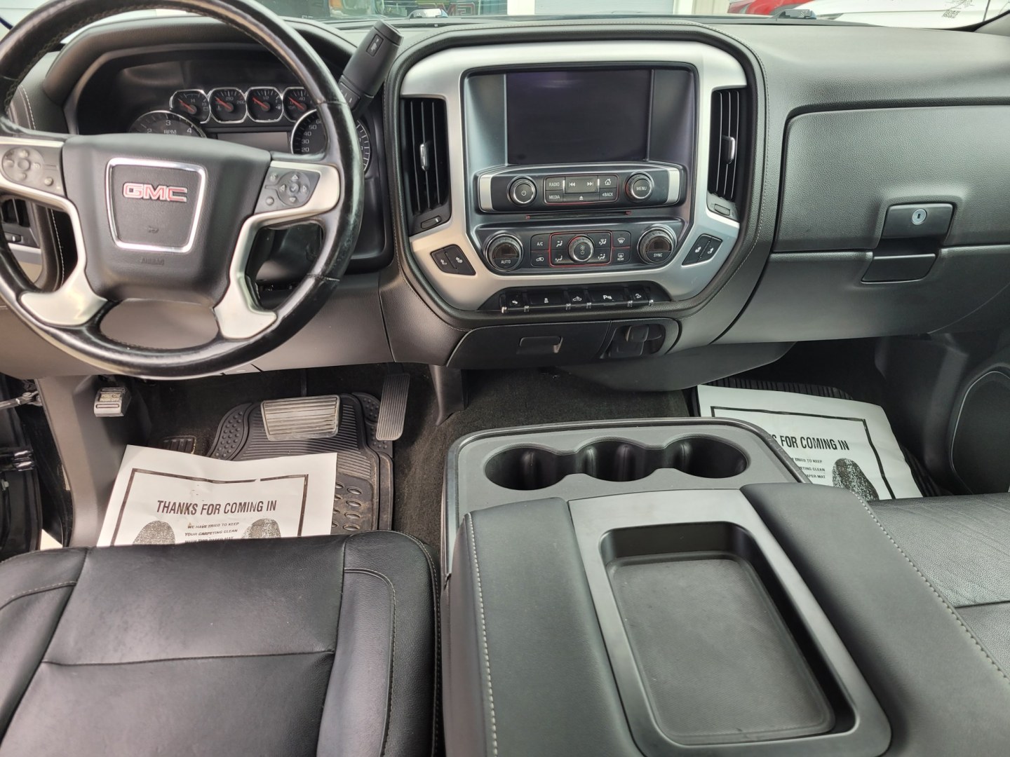 2014 BLACK GMC Sierra 1500 Z71 Crew Cab 4WD (3GTU2VEC3EG) with an 5.3L V8 OHV 16V engine, 6-Speed Automatic transmission, located at 607 S Seven Points BLVD, Seven Points, TX, 75143, (430) 255-4030, 32.313934, -96.207932- Photo#6