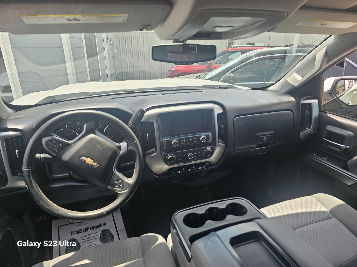 2016 WHITE Chevrolet Silverado 1500 LT Crew Cab 4WD (3GCUKREH0GG) with an 4.3L V6 OHV 12V engine, 6A transmission, located at 607 S Seven Points BLVD, Seven Points, TX, 75143, (430) 255-4030, 32.313934, -96.207932- Photo#4