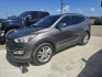 2014 GRAY Hyundai Santa Fe Sport 2.0T FWD (5XYZU3LA5EG) with an 2.0L L4 DOHC 16V TURBO engine, 6A transmission, located at 607 S Seven Points BLVD, Seven Points, TX, 75143, (430) 255-4030, 32.313934, -96.207932- Photo#0