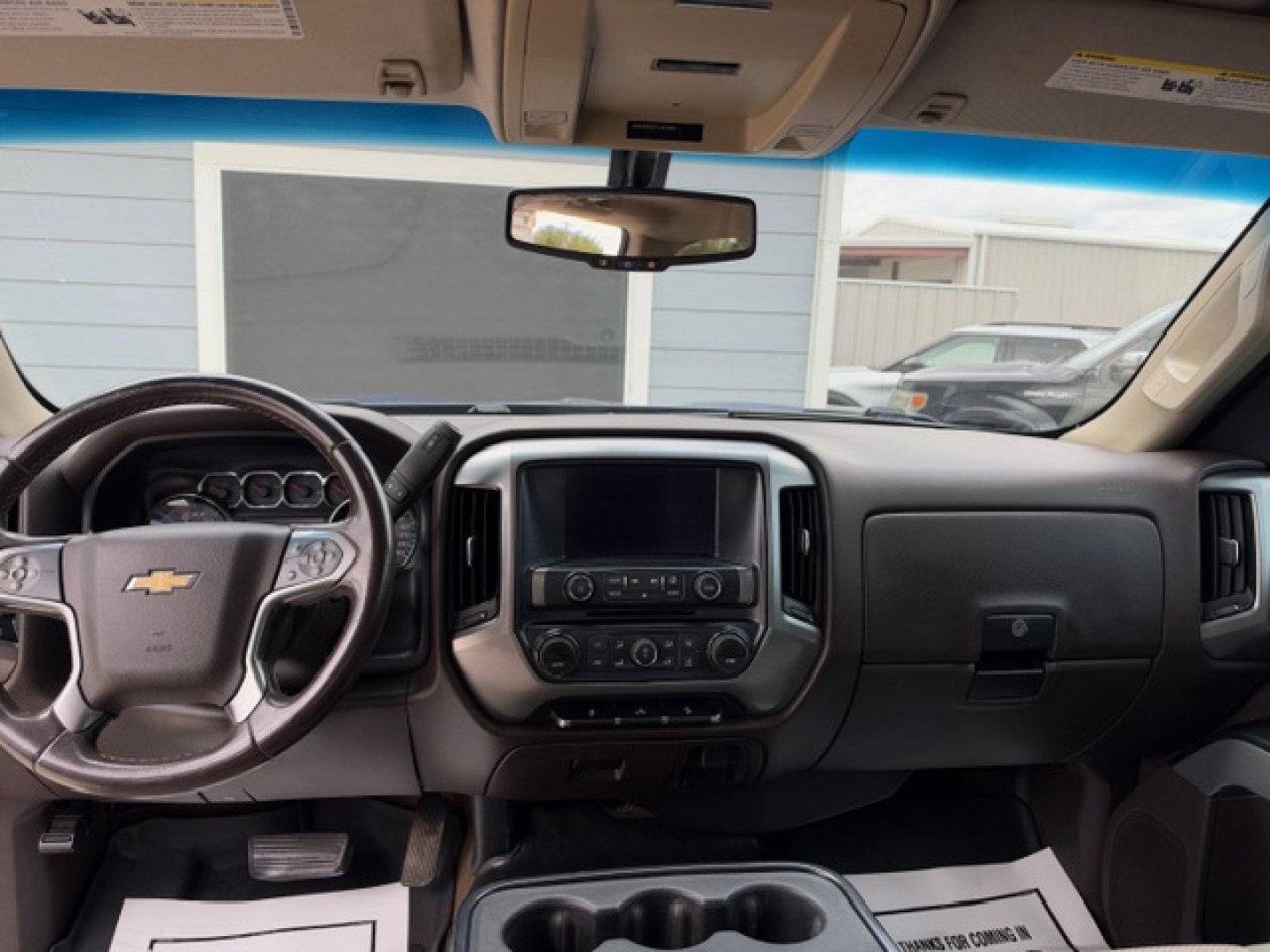 2016 Blue Chevrolet Silverado 1500 LT Crew Cab 4WD (3GCUKREC5GG) with an 5.3L V8 OHV 16V engine, 6A transmission, located at 607 S Seven Points BLVD, Seven Points, TX, 75143, (430) 255-4030, 32.313934, -96.207932- Photo#6